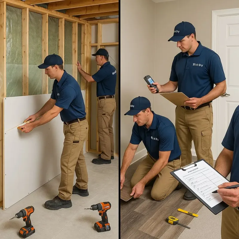Repairs and Reconstruction process in Millard County, UT